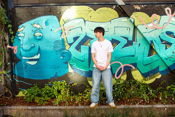Portland Senior Portraits, Graffiti Art, Portland Photography, Portland Portrait Photographer