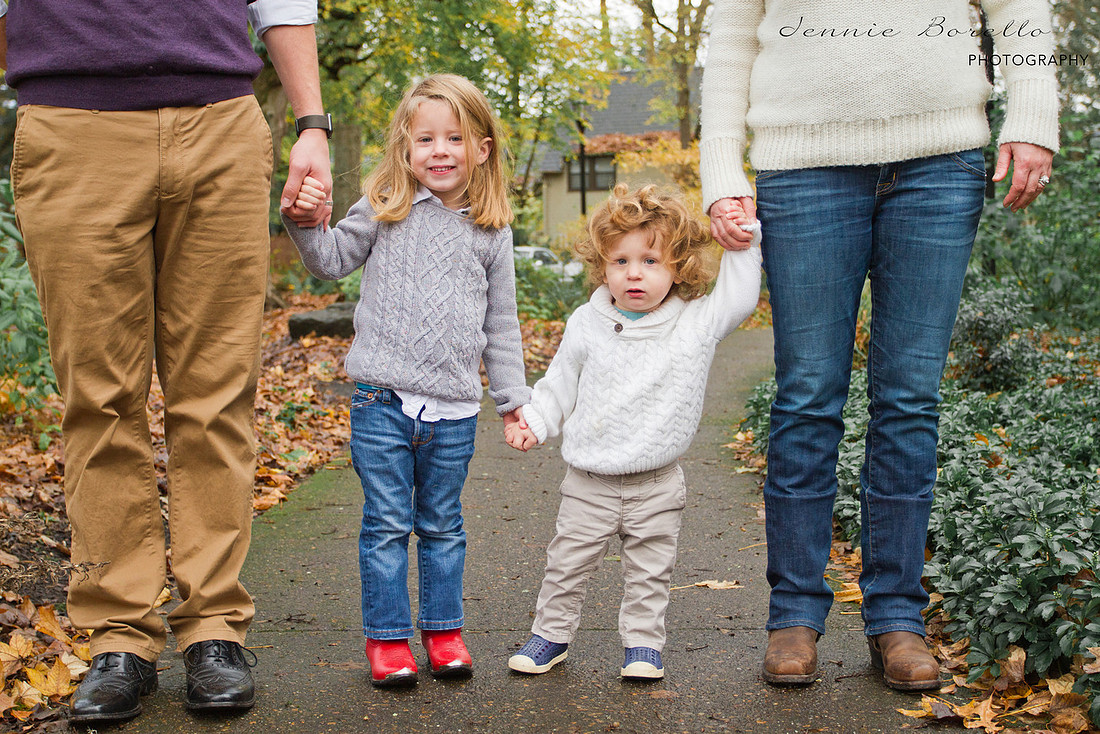 Portland Family and Children Photographer at Reed College