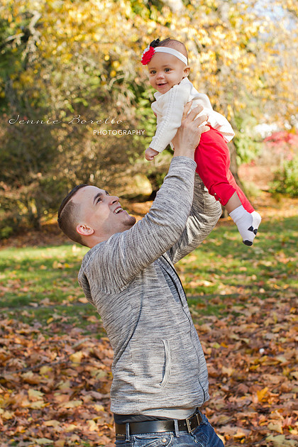 Portland Family Photographer at Cathedral Park under the St. John's Bridge in North Portland.