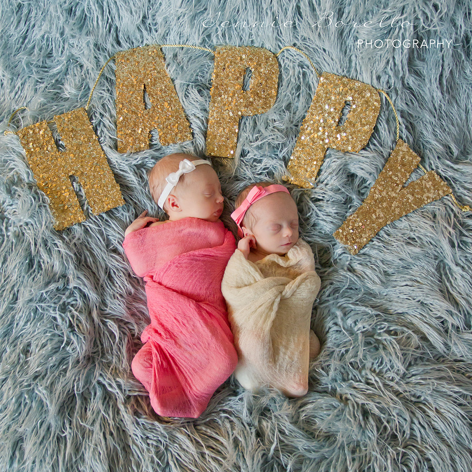 Portland, Oregon Newborn Twin Photography in SW Portland