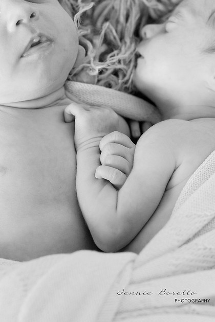 Portland, Oregon Newborn Twin Photography in SW Portland