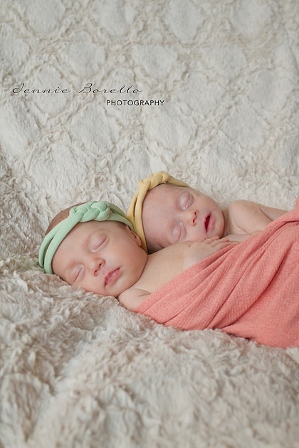 Portland, Oregon Newborn Twin Photography in SW Portland