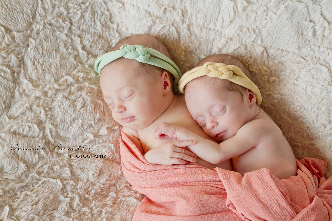 Portland, Oregon Newborn Twin Photography in SW Portland