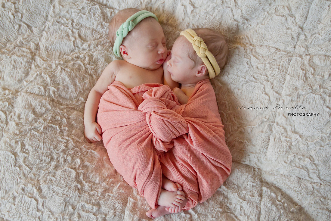 Portland, Oregon Newborn Twin Photography in SW Portland