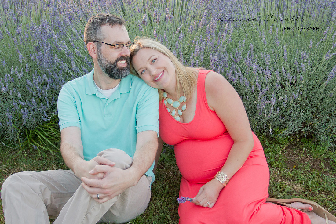 Portland, Oregon Family and Baby Photographer at Sauvie Island Lavender Farm.