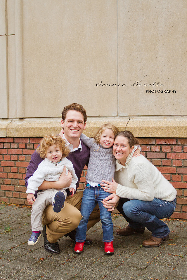 Portland Family and Children Photographer at Reed College