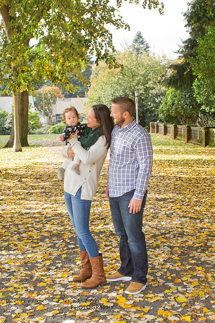Portland Family Fall Photo Session; Portland Family Photographer