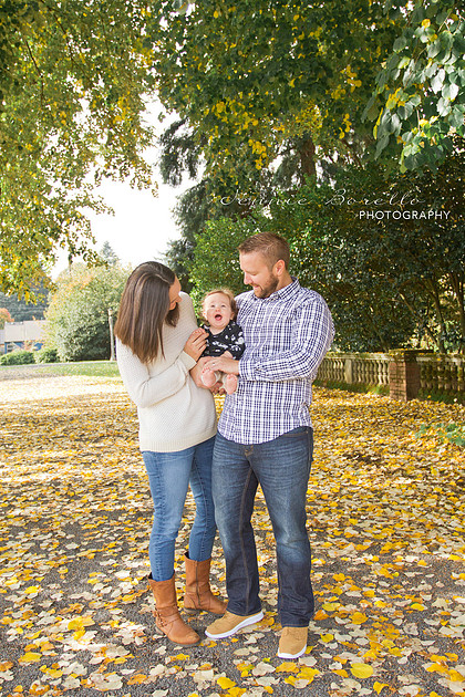 Portland Family Fall Photo Session; Portland Family Photographer