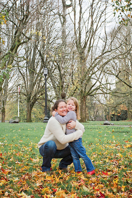 Portland Family and Children Photographer at Reed College